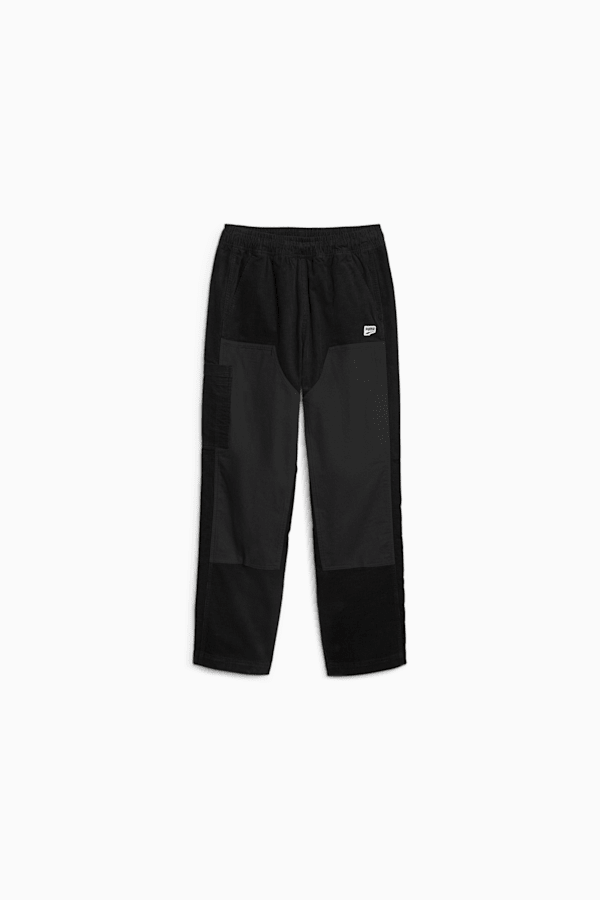 Men Relaxed Fit Cargo Pants with Insert Pockets