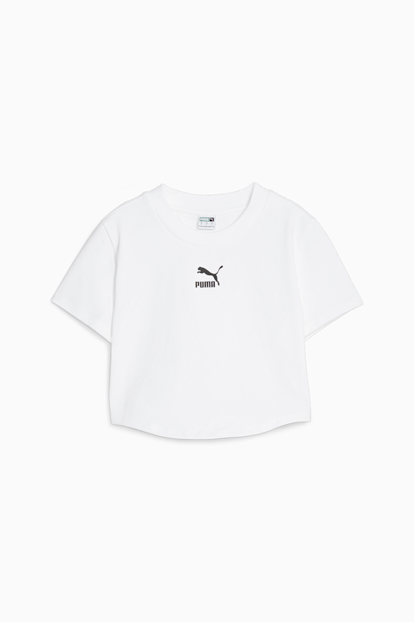DARE TO Women's Cropped Tee, PUMA White, extralarge