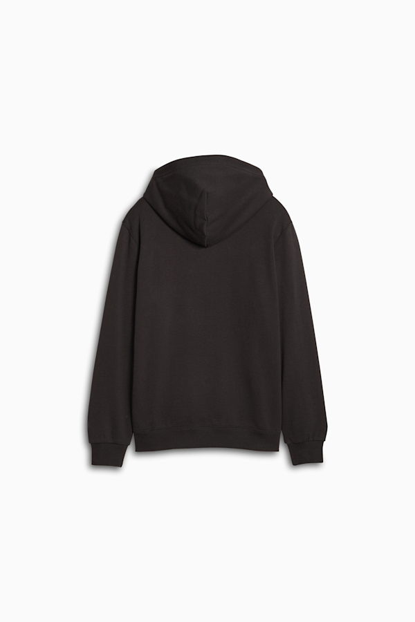 Boys plain top black hoodie