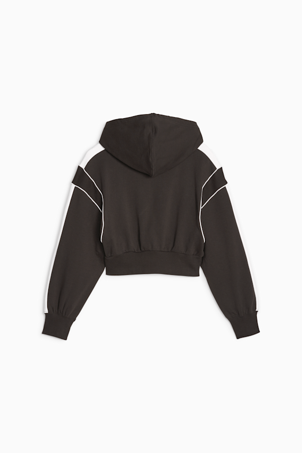 Black cropped sweatshirt 2025