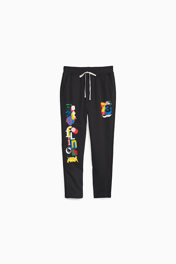 Trash Talk Men's Basketball Sweatpants, PUMA Black, extralarge