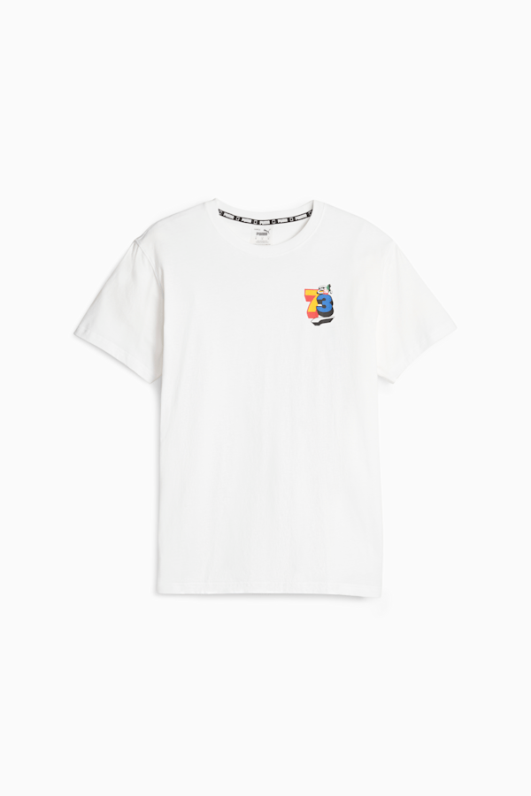 Trash Talk Men's Basketball Tee, PUMA White, extralarge