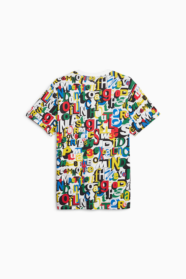 Trash Tee Men's Basketball Tee, PUMA White-AOP, extralarge