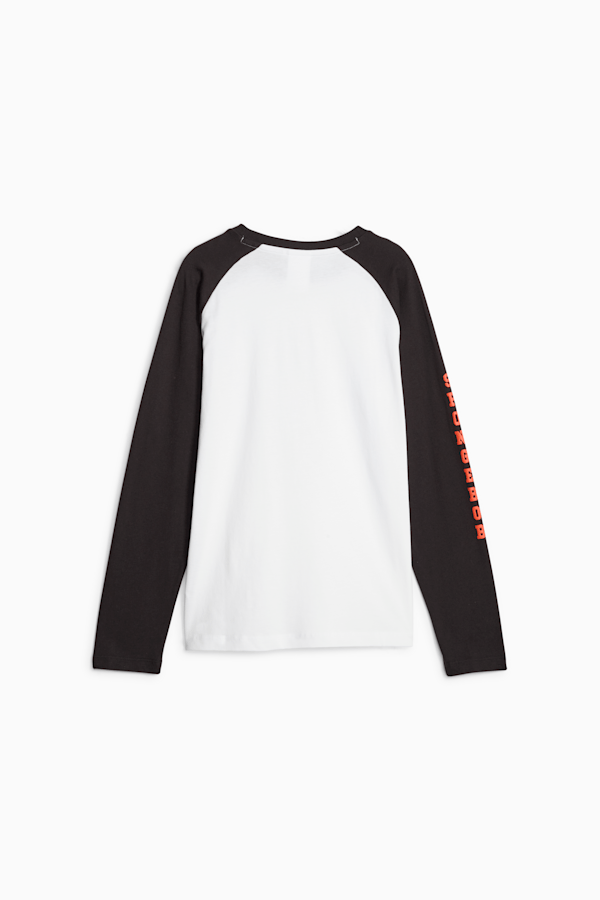 Boys white long sleeve cheap top