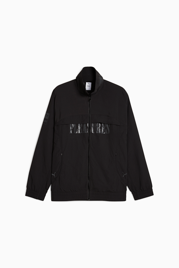 PUMA x PLEASURES Men's Jacket, PUMA Black, extralarge