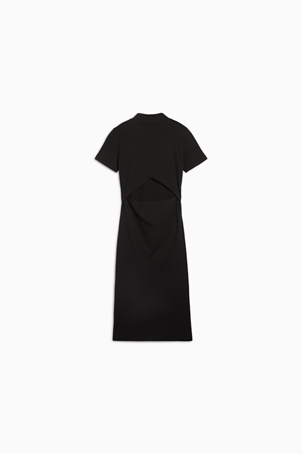 CLASSICS Women's Ribbed Dress, PUMA Black, extralarge