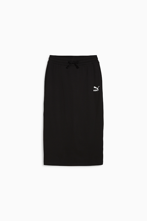 Nike Side Slit Rib Midi Skirt