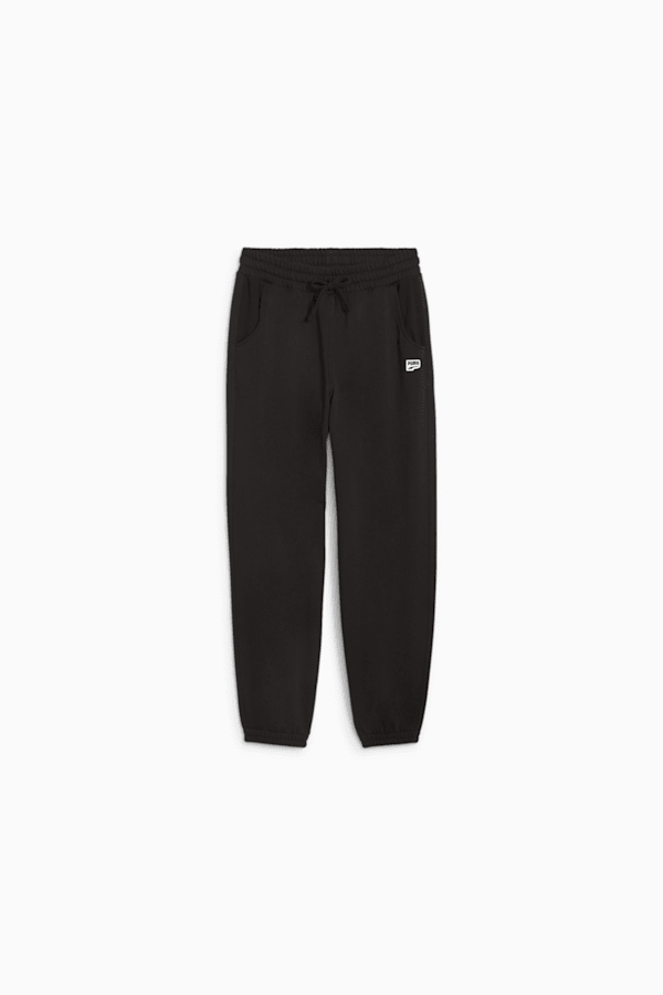 DOWNTOWN Women's Relaxed Sweatpants, PUMA Black, extralarge