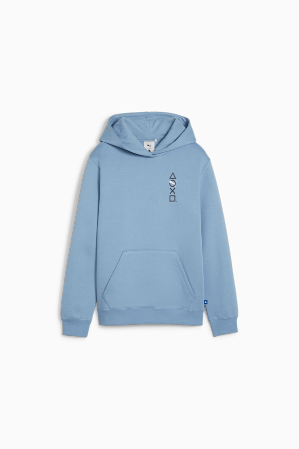 PUMA x PLAYSTATION Youth Hoodie, Zen Blue, extralarge