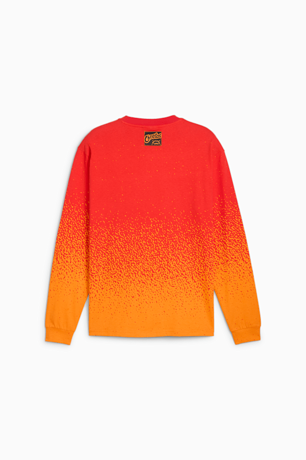 PUMA HOOPS x CHEETOS Long Sleeve Tee, For All Time Red-Rickie Orange, extralarge