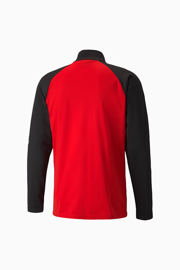 teamLIGA Training Men's Football Jacket, Puma Red-Puma Black, extralarge