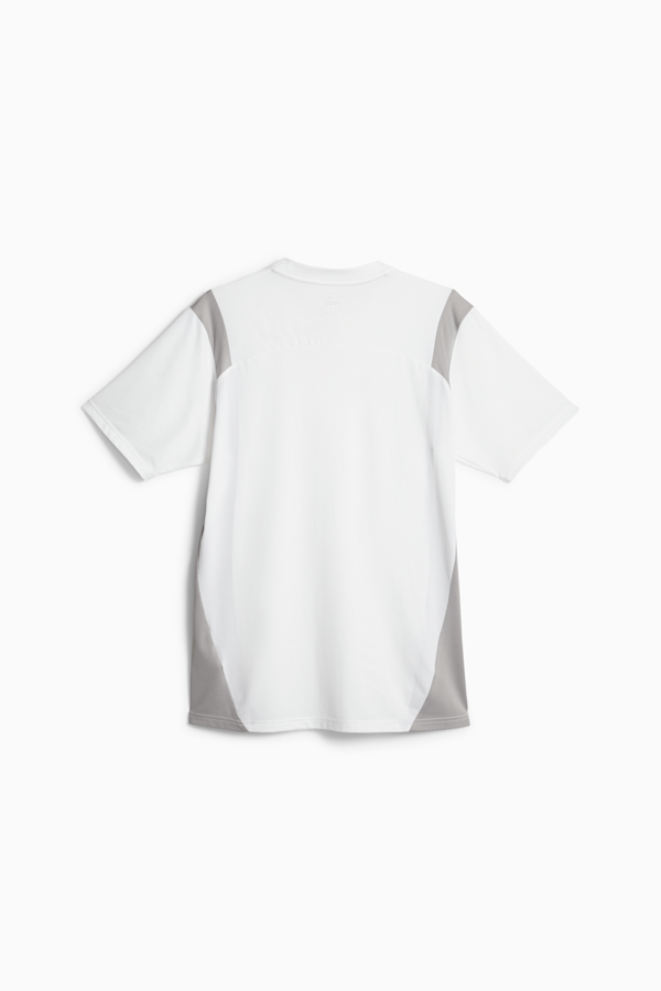 KING Pro Men's Jersey, PUMA White-Concrete Gray, extralarge