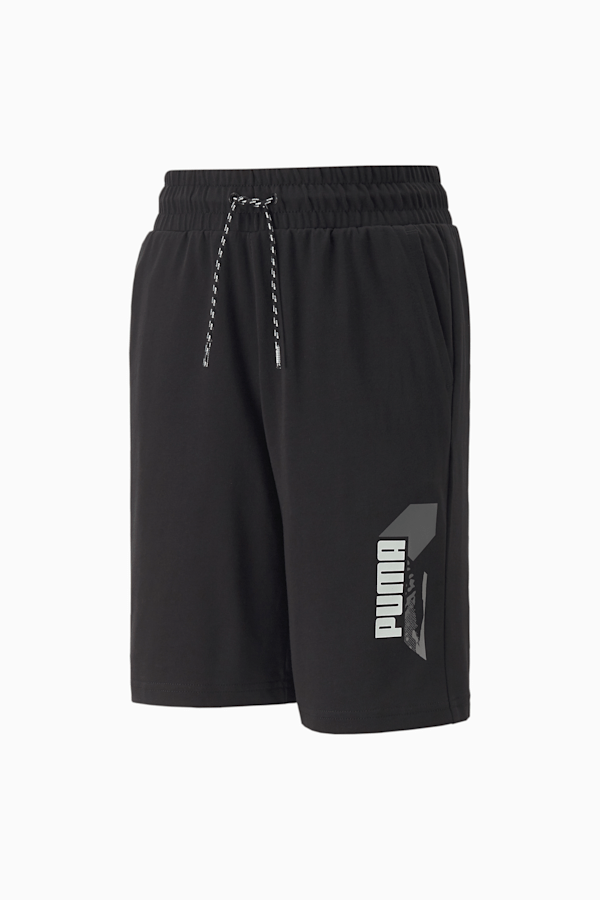 Alpha Shorts Big Kids, Puma Black, extralarge