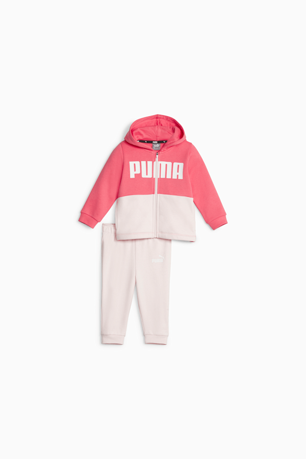 Pink jogger suit sale