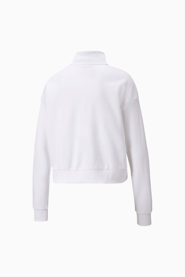 New York Knicks Levelwear Women's Loop Pullover Sweatshirt - White