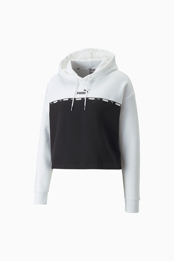 PUMA Power Tape Cropped Women s Hoodie PUMA