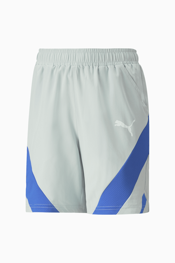 PUMA Fit Woven Shorts Youth, Platinum Gray, extralarge