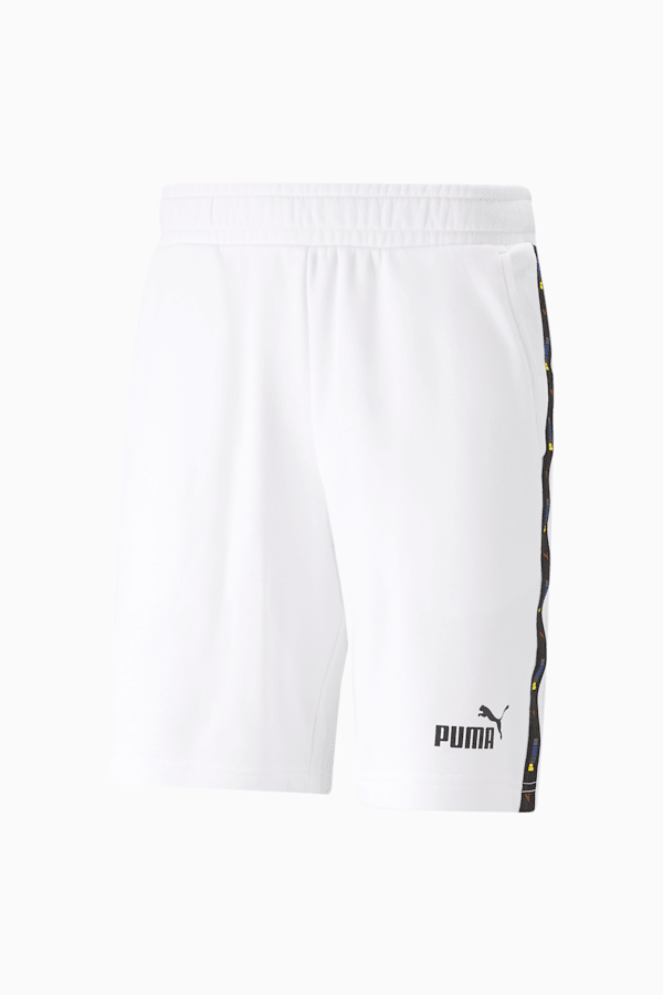 Puma, Essentials Logo Womens Short Leggings, Jersey Shorts