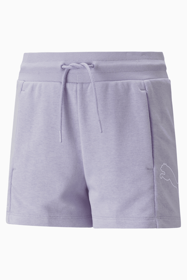 Puma shorts 2025 kids purple