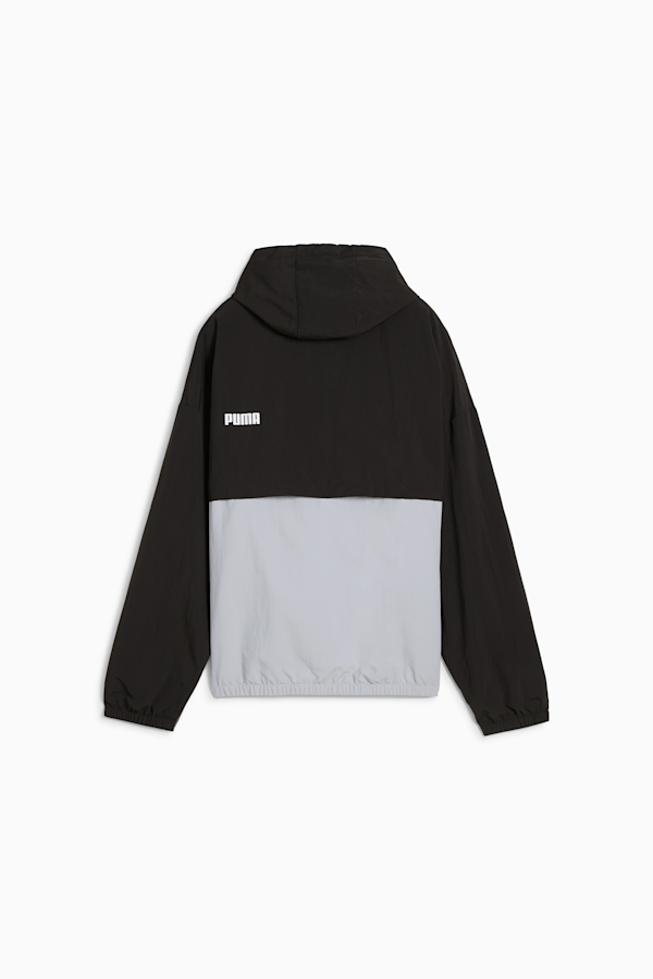 Cropped Windbreaker Jacket