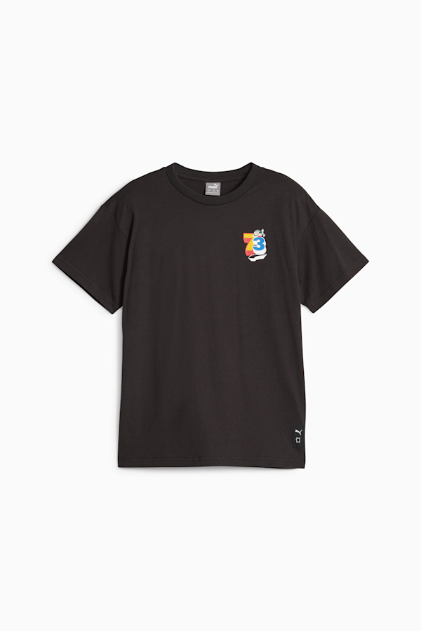 Boys black tee shirt hot sale