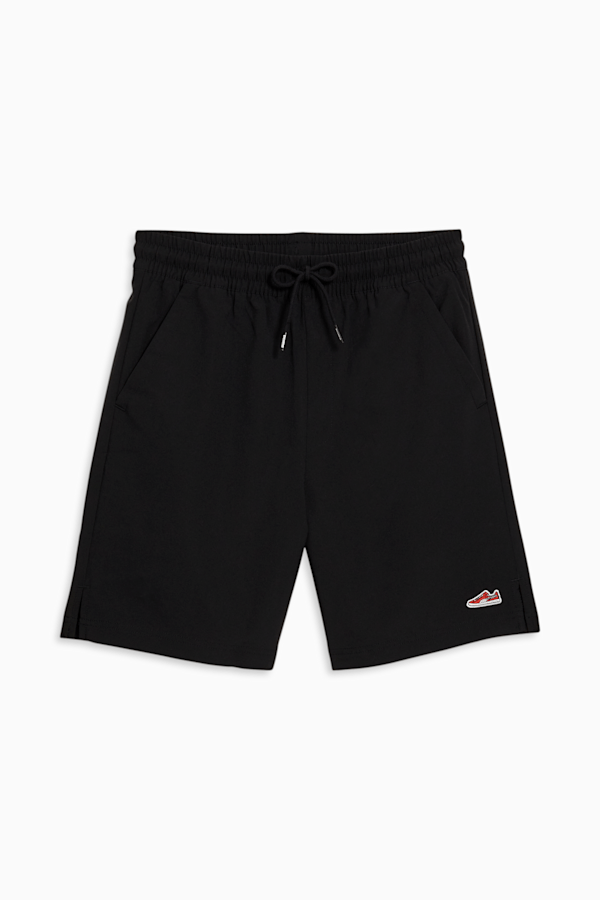 Suede Woven Men's Shorts, PUMA Black, extralarge