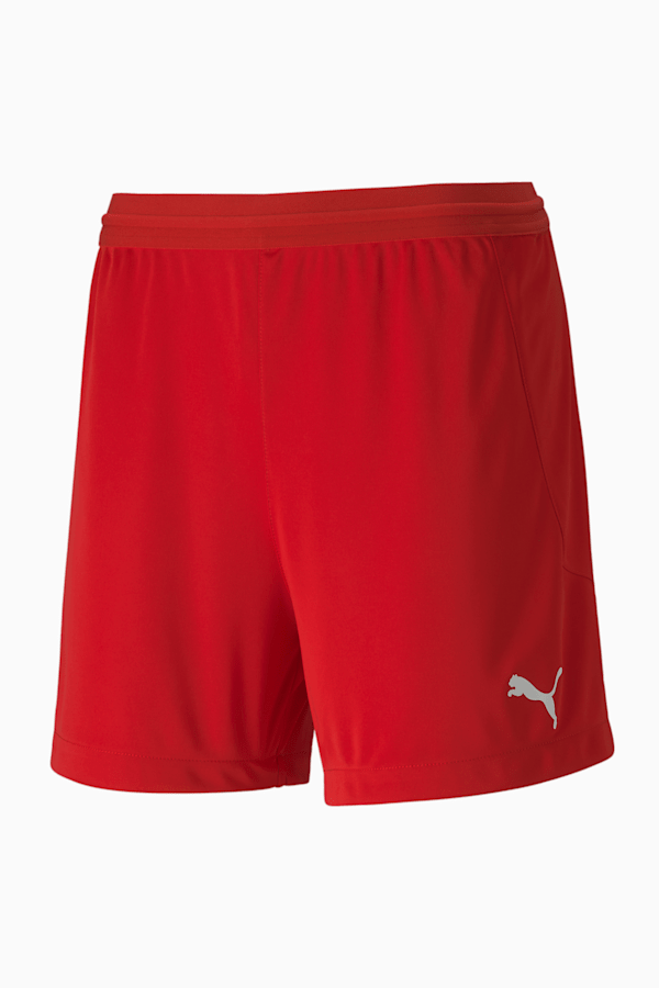 teamFINAL Knitted Football Women's Shorts, Puma Red, extralarge-GBR