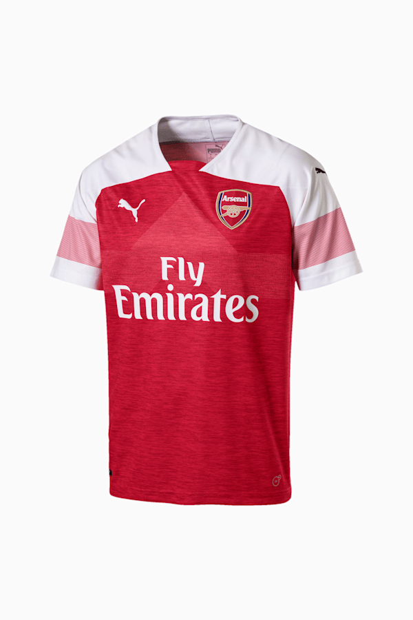 Arsenal 2018/19 Home Replica Jersey, -Chili Pepper Heather-White, extralarge