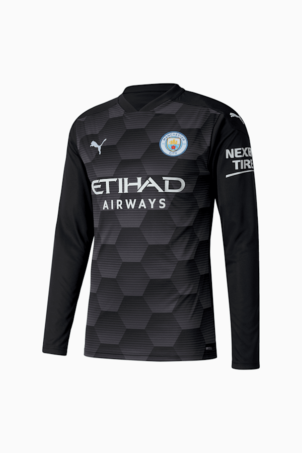 Manchester City No1 C.Bravo Black Goalkeeper Soccer Club Jersey