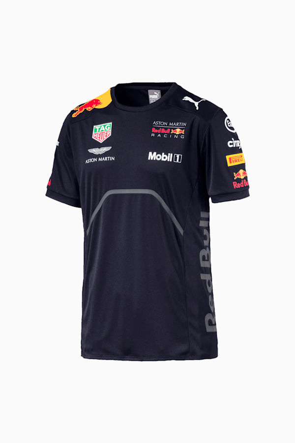 Red Bull Racing All Over Print T-Shirt by Puma - Night Sky