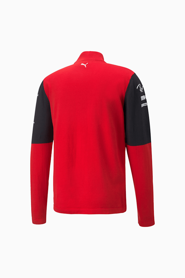 Scuderia Ferrari Team Half-Zip Men's Knitted Sweatshirt, Rosso Corsa, extralarge-GBR