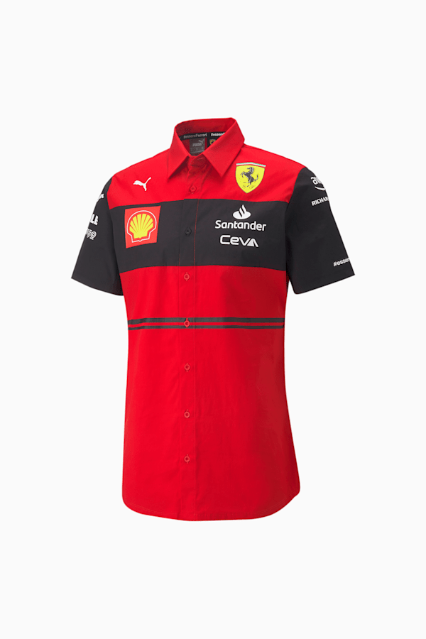 Scuderia Ferrari Team Men's Shirt, Rosso Corsa, extralarge-GBR