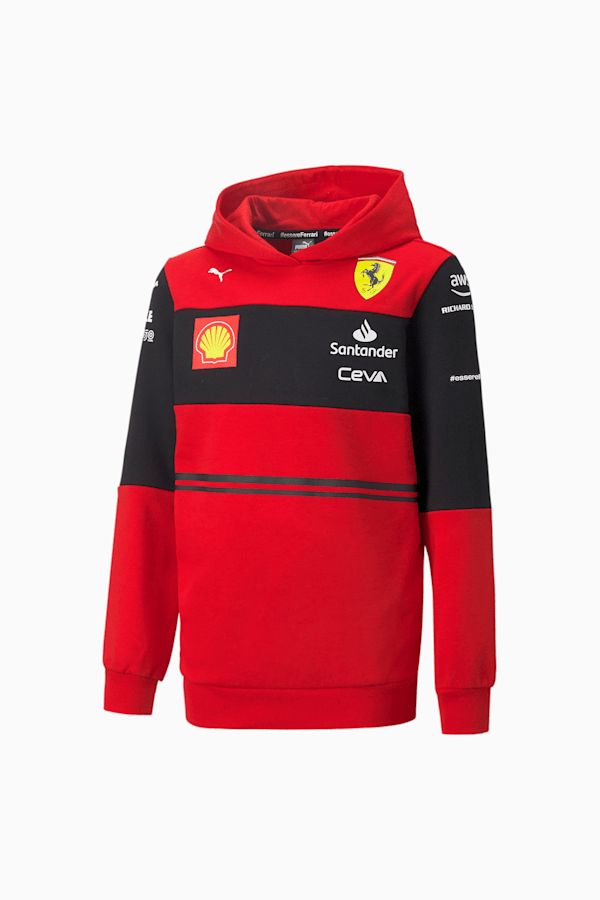 Scuderia Ferrari Team Youth Hoodie, Rosso Corsa, extralarge-GBR