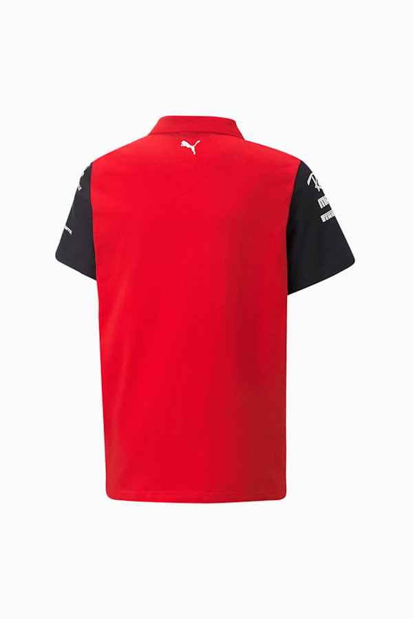 Scuderia Ferrari Team Youth Polo Shirt, Rosso Corsa, extralarge