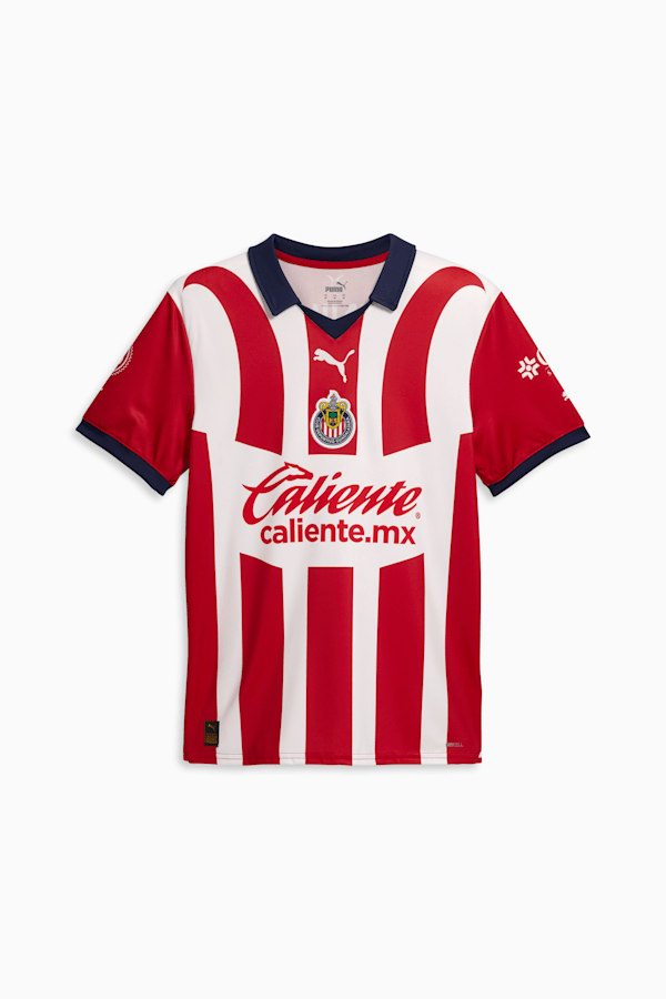 Chivas 23/24 Men's Replica Home Jersey, PUMA Red, extralarge