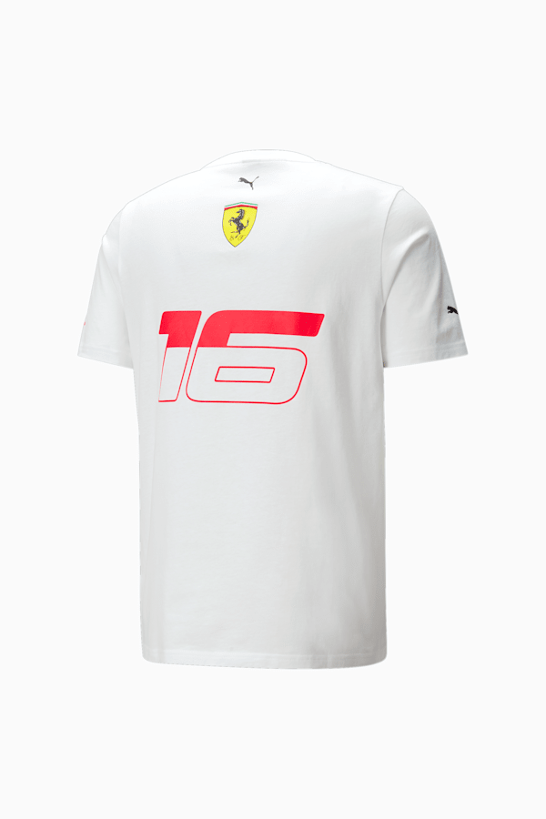 Scuderia Ferrari Special Edition Charles Leclerc Monaco Tee, PUMA White, extralarge-GBR
