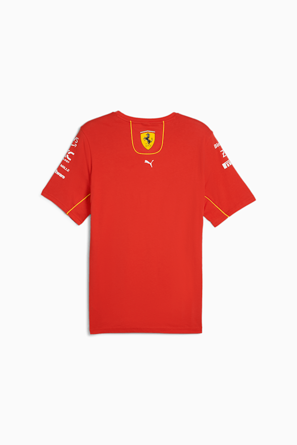 Scuderia Ferrari 2024 Replica Collection Team Tee Men, Burnt Red, extralarge