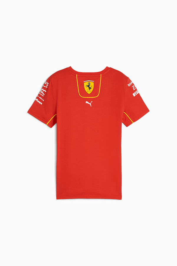 Scuderia Ferrari 2024 Replica Collection Team Tee Youth, Burnt Red, extralarge