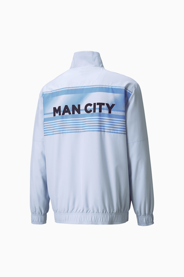 Man City Pre-match Men's Football Jacket, Heather-Peacoat, extralarge