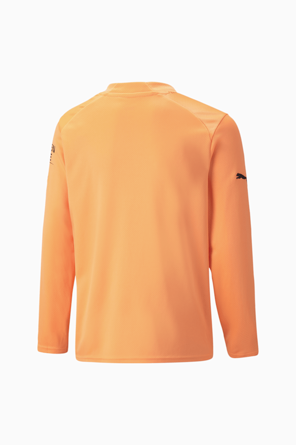 Manchester City F.C. Football Goalkeeper Long Sleeve Replica Jersey Youth, Neon Citrus, extralarge-GBR