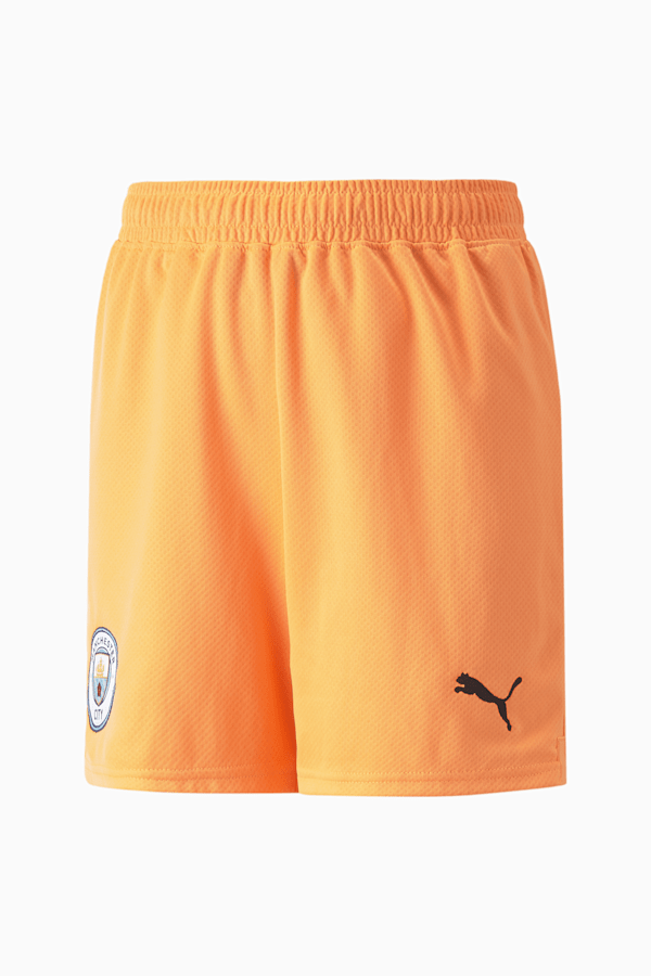 Manchester City F.C. Goalkeeper 22/23 Replica Shorts Youth, Neon Citrus, extralarge-GBR