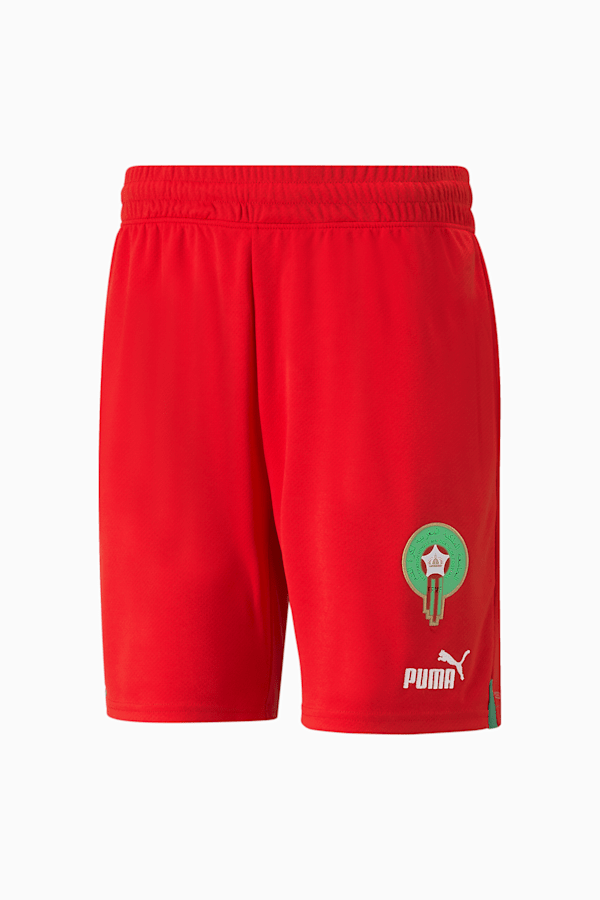 Morocco 22/23 Replica Shorts Men, Puma Red-Power Green, extralarge