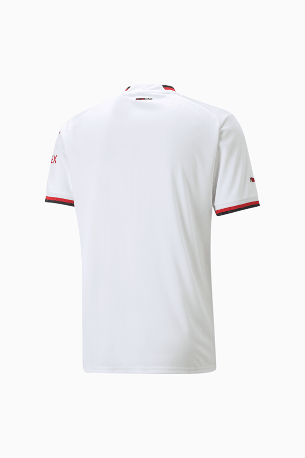 A.C. Milan Away 22/23 Replica Jersey Men, Puma White-Tango Red, extralarge-GBR