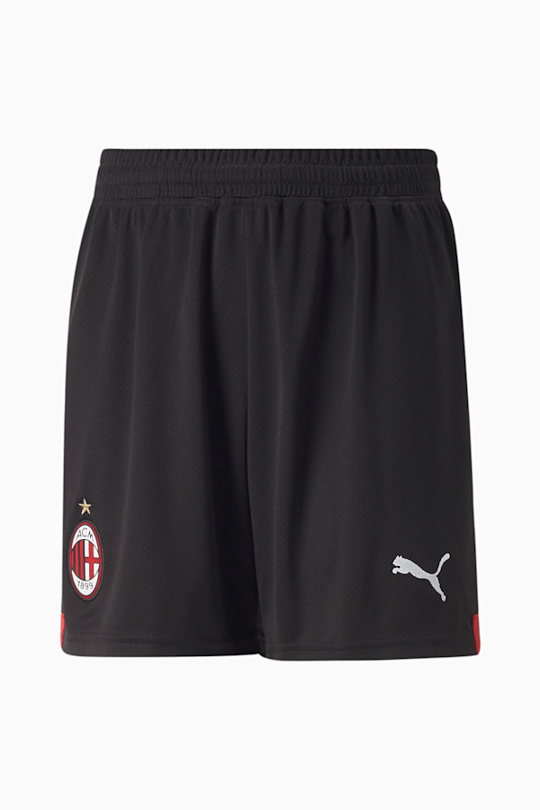 A.C. Milan 22/23 Replica Shorts Youth, Puma Black-Tango Red, extralarge