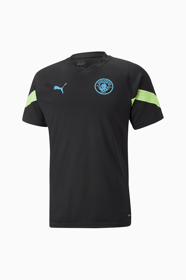 Manchester City F.C. Football Training Jersey Youth, Puma Black-Fizzy Light, extralarge-GBR