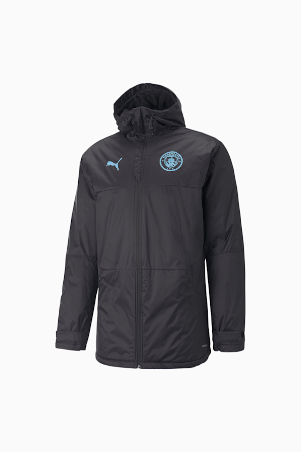 Manchester City F.C. Football Winter Jacket Men, Puma Black, extralarge