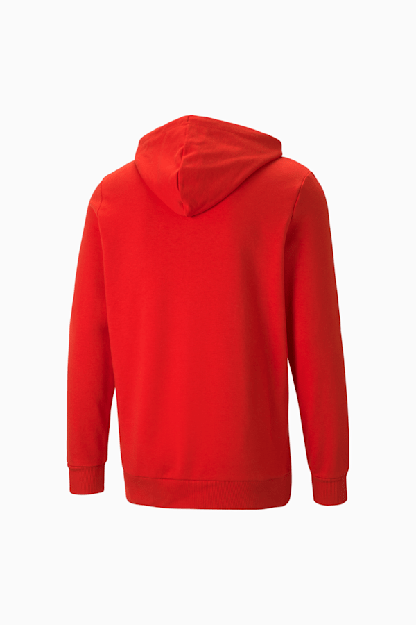 Red and online white puma hoodie