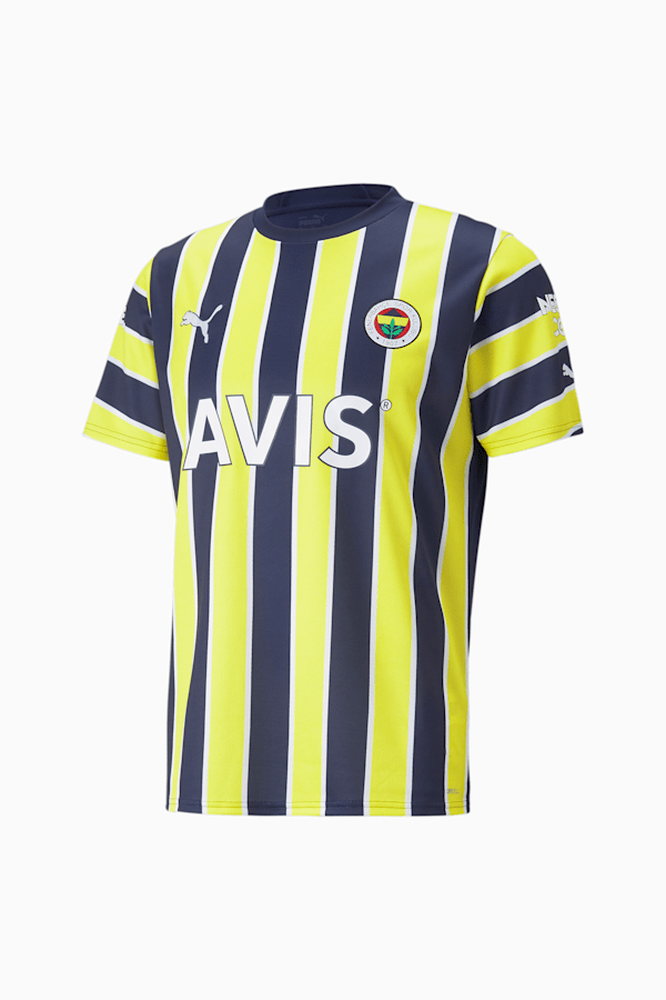 Fenerbahçe S.K. Home 22/23 Replica Jersey Men, Medieval Blue-Blazing Yellow, extralarge
