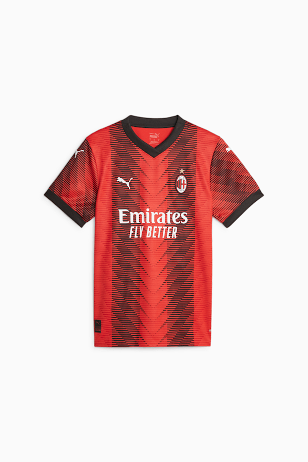 AC Milan 23/24 Women's Home Jersey, For All Time Red-PUMA Black, extralarge