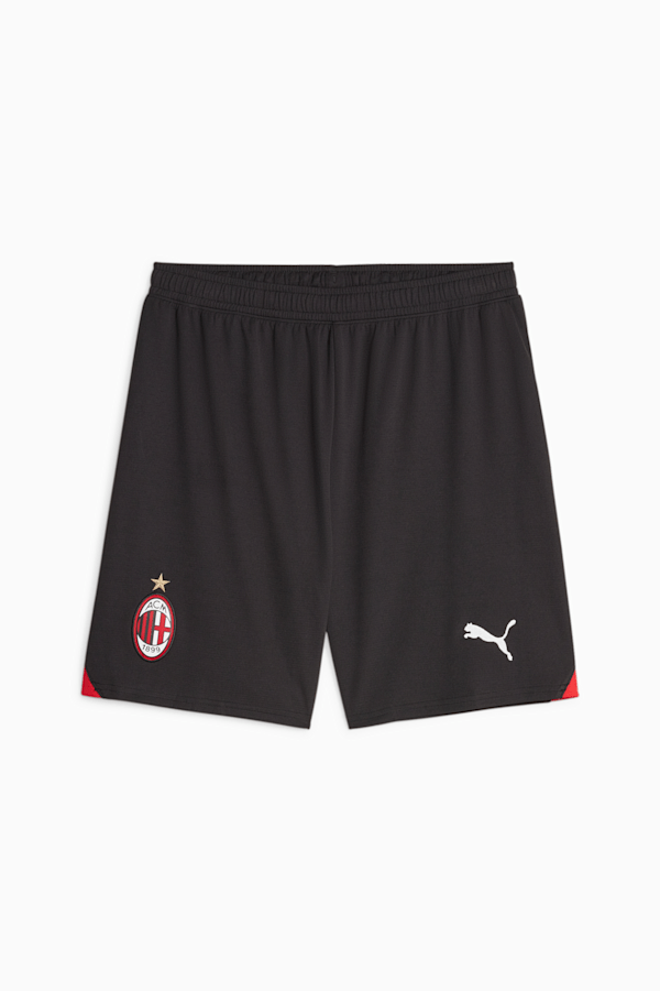 AC Milan Football Shorts, PUMA Black-For All Time Red, extralarge